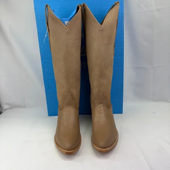 Womens Alvies Perry Lane-Caviar Leather Handmade Cowboy Boots Coastal Cowgirl - Picture 10 of 16